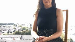 ***HUGE NATURAL TITS*** British model Kate Ann FUN PLAY at my LONDON AirBnB