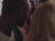 Cock Hungry Babes Kali Sudhra And Nat Portnoy Share Big Black Cock