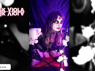 ASMR masturbating and jerking off trans orgasm