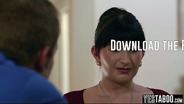 Big tits chubby teen stepdaughter rides her lonely mature stepdad's big cock
