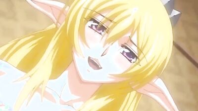 Elf babes get naughty in steamy hentai compilation