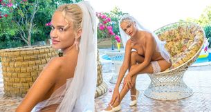 Here cums the bride