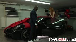 Redhead Beauty Lilly Mays Worshipped And Fucked