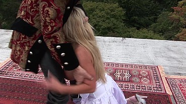 Savannah Gold Has Erotic Sex With A Masked Stranger Outdoors