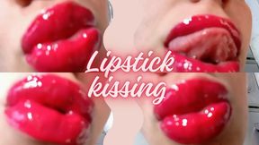 Kissing Lipstick