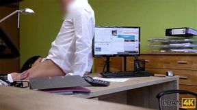 LOAN4K&period; Horny agent likes anal