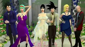 Chi Chis Secret Tryst Ignites on Her Wedding Day to Goku – Dragon Ball Sin