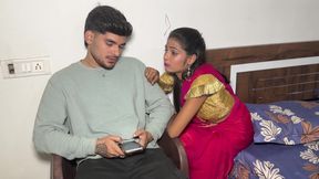 Sister-in-law offered sex to brother-in-law brother-in-law also became happy and had sex with sister-in-law when his brother was not at home