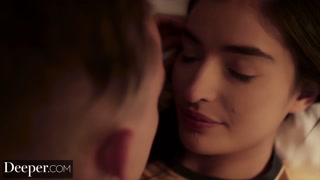 Deeper. Starlet Emily's boyfriend regrets getting cucked