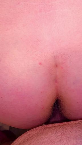 Step Mom Caught Step Son with Boner While Cleaning and Helped Him Cum on Her Big Round Ass