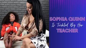 Princess Sophia Quinn Is Tickled By Her Teacher