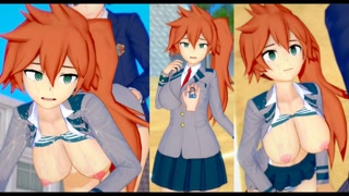 [Hentai Game Koikatsu! ]Have sex with Big tits My Hero Academia Itsuka Kendo.3DCG Erotic Anime Video