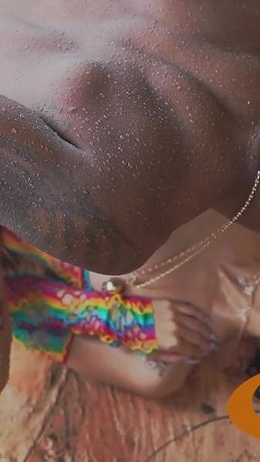 Semaj Media Sisi Loved Taking Rome Major's BBC by the Waterfall!!