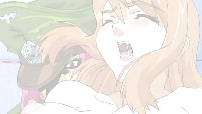 Big Futanari Dick pounds sexy Anime Redhead in this hentai porn video