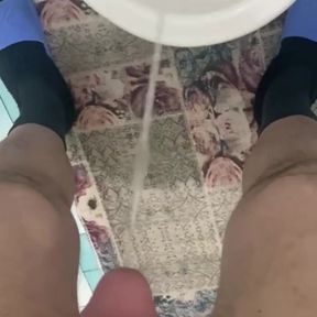 Turkish Hairy Cock Pee Video