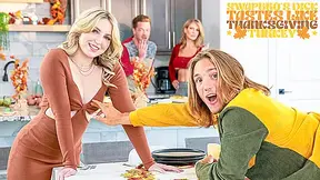 Swapbros Dick Tastes Like Thanksgiving Turkey With Britt Blair, Axel Haze And Gigi Dior