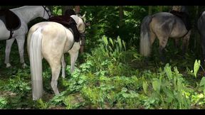 The Lust City 1 - Red Head Sofia Gets Fucked Hard and Good in the Jungle