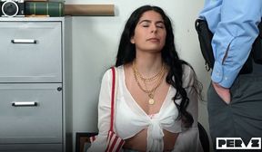 bella rolland & angel gostosa - eating pussy and dick paid for her meal