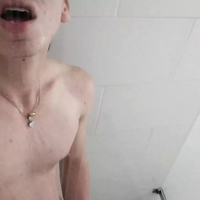 Latino Boy Records Himself Taking a Bath