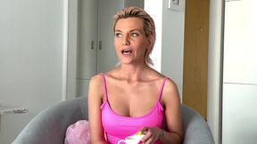 hot busty milf subil arch fucks and sucks and gets a huge facial in this homemade video