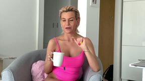 hot busty milf subil arch fucks and sucks and gets a huge facial in this homemade video