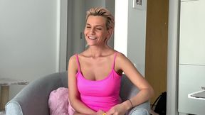 hot busty milf subil arch fucks and sucks and gets a huge facial in this homemade video