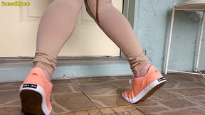 ami mercury pissing flesh colored leggings tights omorashi