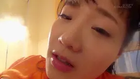 Slutty Jap Babe Bangs Midget Man's Small Stick'She Squeals for Dick