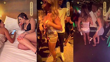 Negão BBC pauzudo humilha os maridos cornos e fode 2 casadas muito safadas e gostosas. Cornos levam esposinha safada para balada, elas veem um negão e a buceta fica molhada. resultado: mais um chifre
