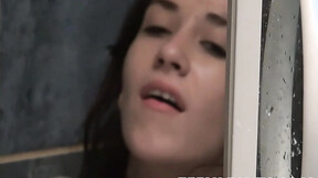 Teen Lesley Shower Naked
