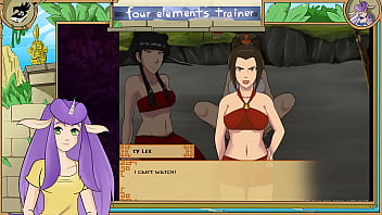 Avatar the last Airbender Four Elements Trainer Part 42 Spin the bottle