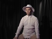 COSPLAY BOY AT WHITE DRESS PLAY FERISH GAME