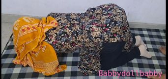 Desi Bhabi in Black Suit Blowjob Then Fuck