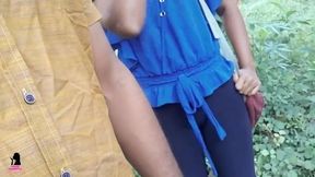 Adventurous Encounter in the Wilderness: A Sri Lankan Outdoor Experience with HansiNangiya - ක්ලාස් යන ගමන් කැලේ පැනලා කෑල්ලගේ කටේම යැව්වා Sri Lankan Outdoor Sex