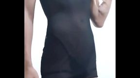 Beautiful LadyBoy playing as a temporary wife for straight nasty men