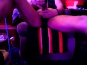 full evening devoted to oiling up, pumping dick and balls