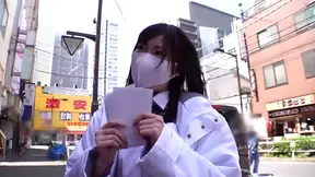 Tokyo Signboard Girl #4, Quiet Cutie With Big Tits Loves Hard Sex Pov Action