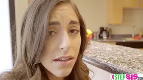 Almost Got Caught Fucking My Petite Teen 18+ Stepsister