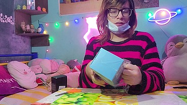 Unboxing my huge dildo