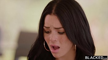 Brunette Skyla Nova rides BBC in reverse cowgirl