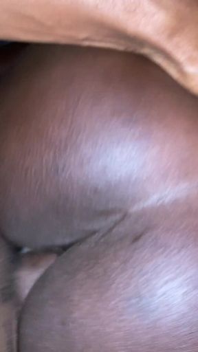 Hot Ebony Big Ass Oiled Massage   Clip 1