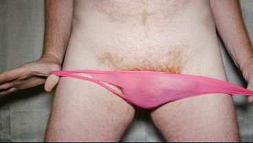 Pink Panties Cock and Ass Play