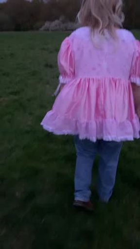 Messy Visitor Sissified and Taken to the Countryside