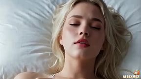 AI-generated 3D babe gets stuffed in tight pussy and big ass