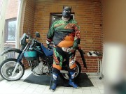 pawing off in new Madhead MX gear
