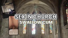 Risky sex in a real church