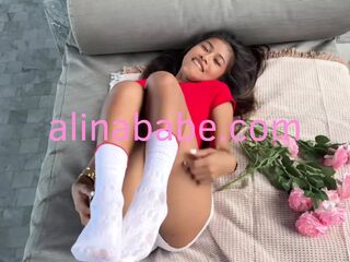 Petite Cute Girl Showing Off Her Big Ass On Cam