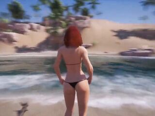 2 Breasty Redheads Licking Their Vaginas