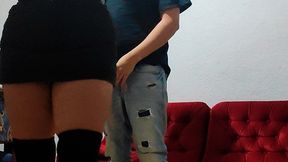 Tetas Grandes In I Fuck My Girlfriends Friend Before She Arrives And Surprises Us (real)