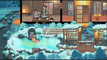 Yukiya Hot Spring ~The Waters of Fertility [Hentai game PornPlay] Ep.2 wife swaping orgy to make them pregnant